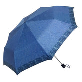 JEANS 3 FOLD UMBRELLA WITH SILVER COATING