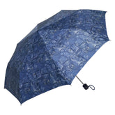 JEANS 3 FOLD UMBRELLA WITH SILVER COATING
