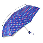 DOTS SILVER 3FOLD UMBRELLA