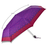 DOTS SILVER 3FOLD UMBRELLA