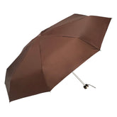 POPY NANO 5 FOLD SOLID COLOUR UMBRELLA WITH SILVER COATING