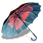 ASTER STRAIGHT UMBRELLA WITH ALL OVER PRINT AND AUTO OPEN