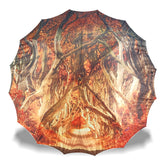 Aster Straight Umbrella With All Over Print And Auto Open