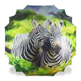 Maple Straight Umbrella With All Over Print And Auto Open