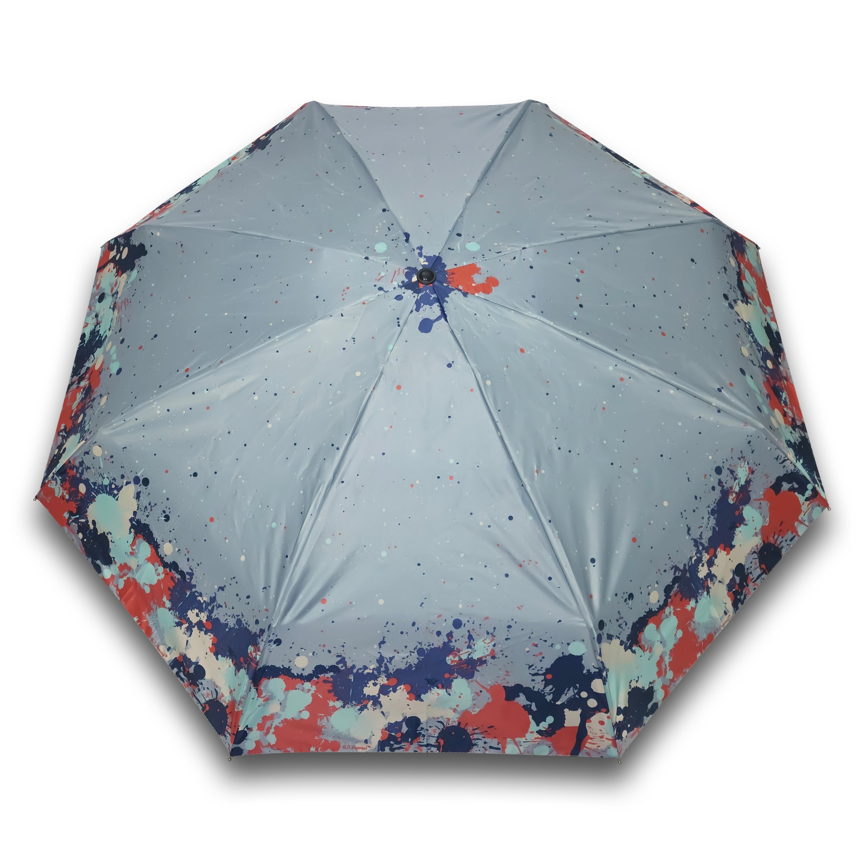 Popy Nano 5 Fold Printed Umbrella With Silver Coating
