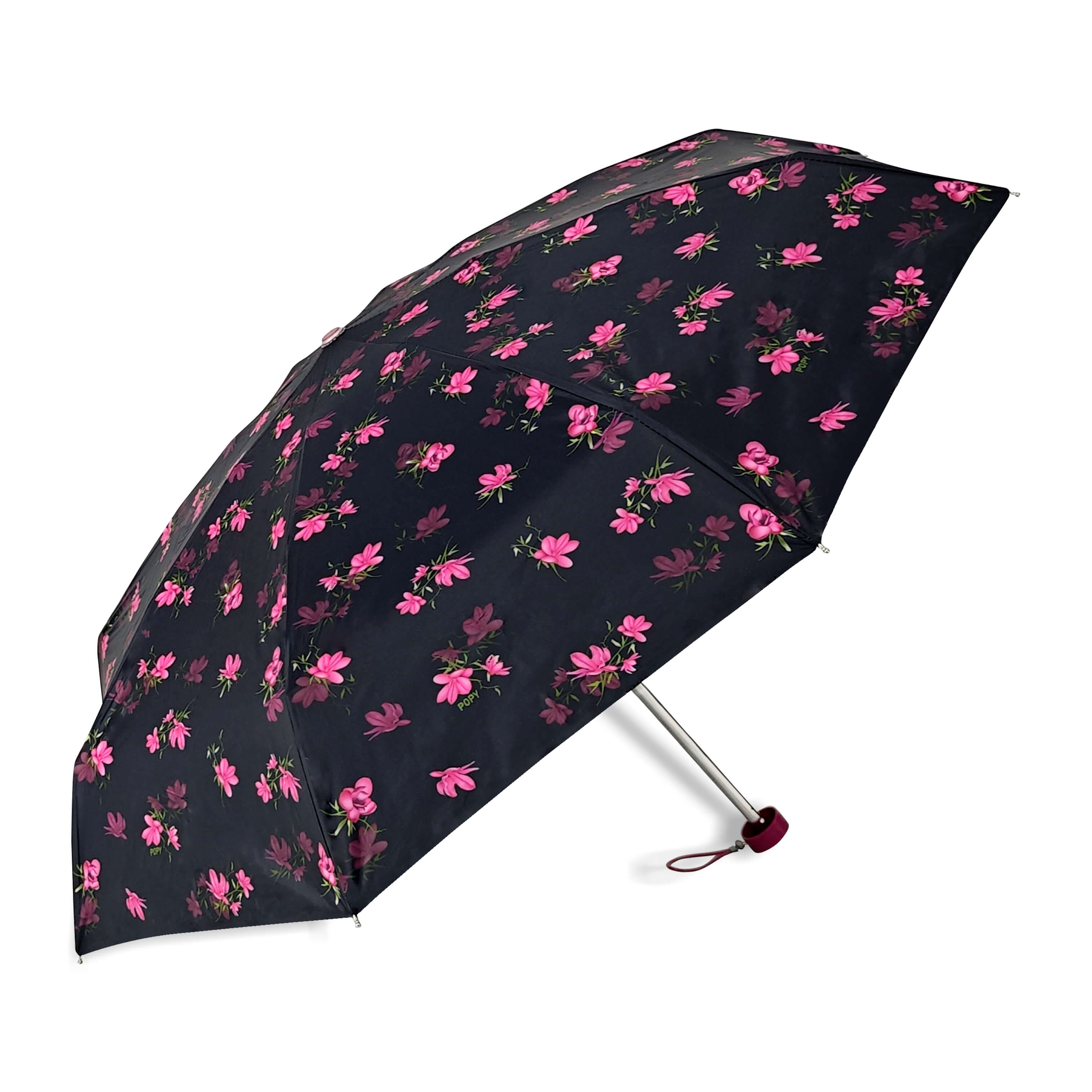 Popy Nano 5 Fold Printed Umbrella With Silver Coating
