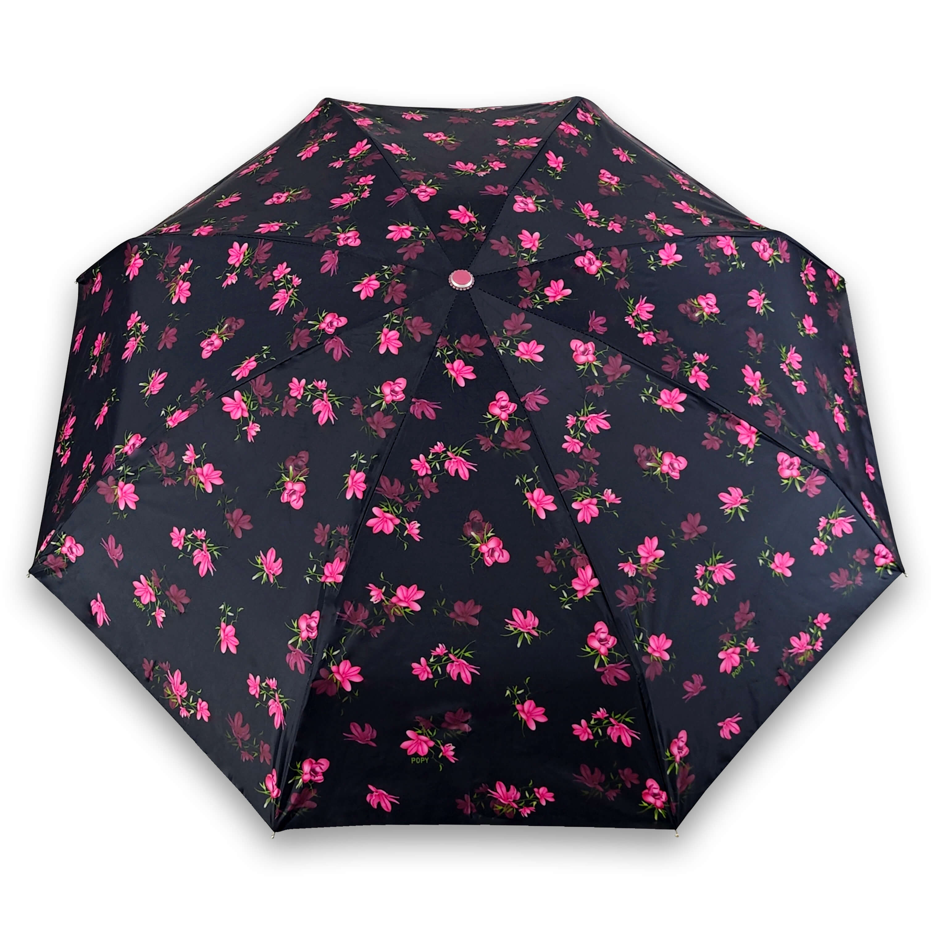 Popy Nano 5 Fold Printed Umbrella With Silver Coating