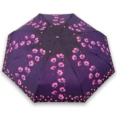 Popy Nano 5 Fold Printed Umbrella With Silver Coating