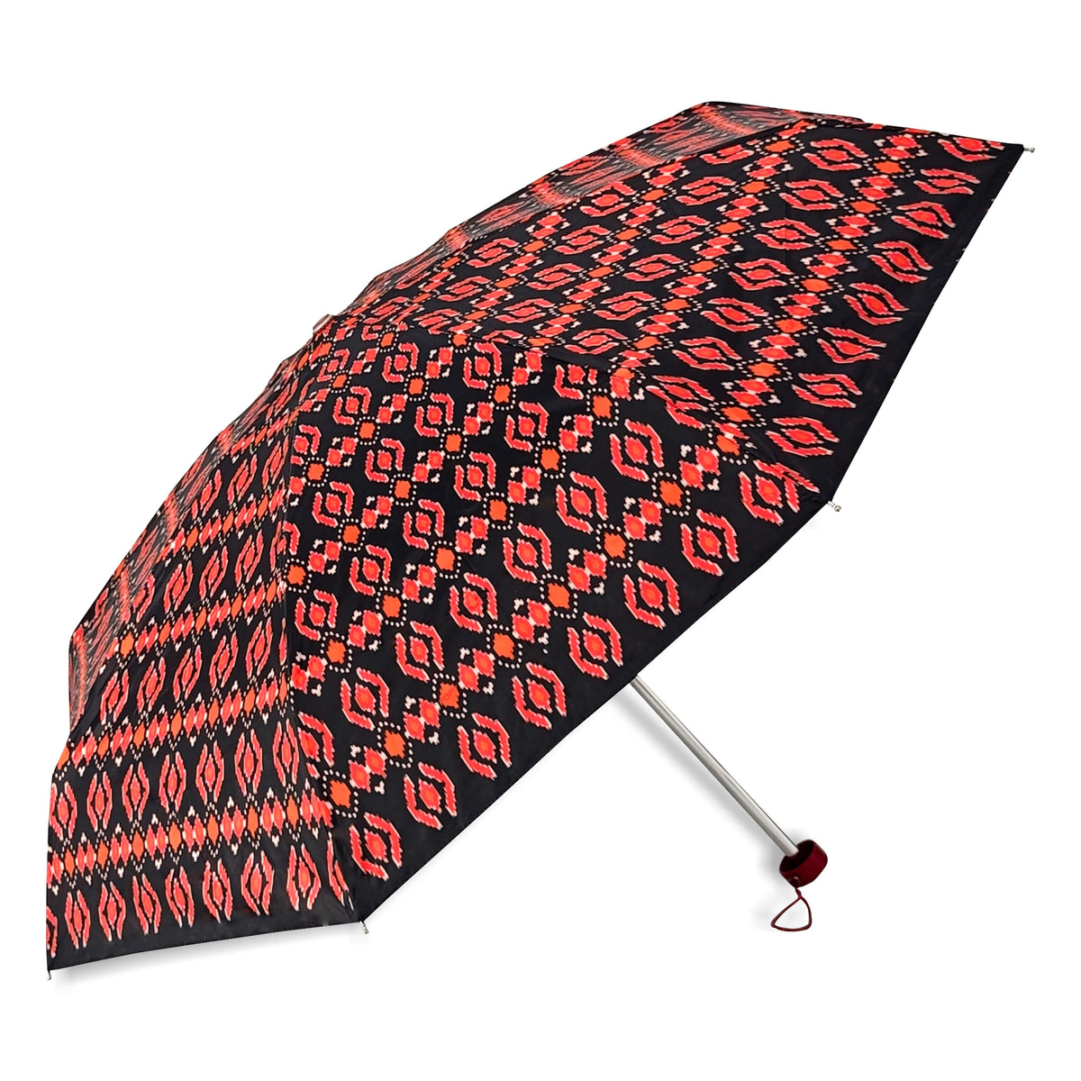 Popy Nano 5 Fold Printed Umbrella With Silver Coating