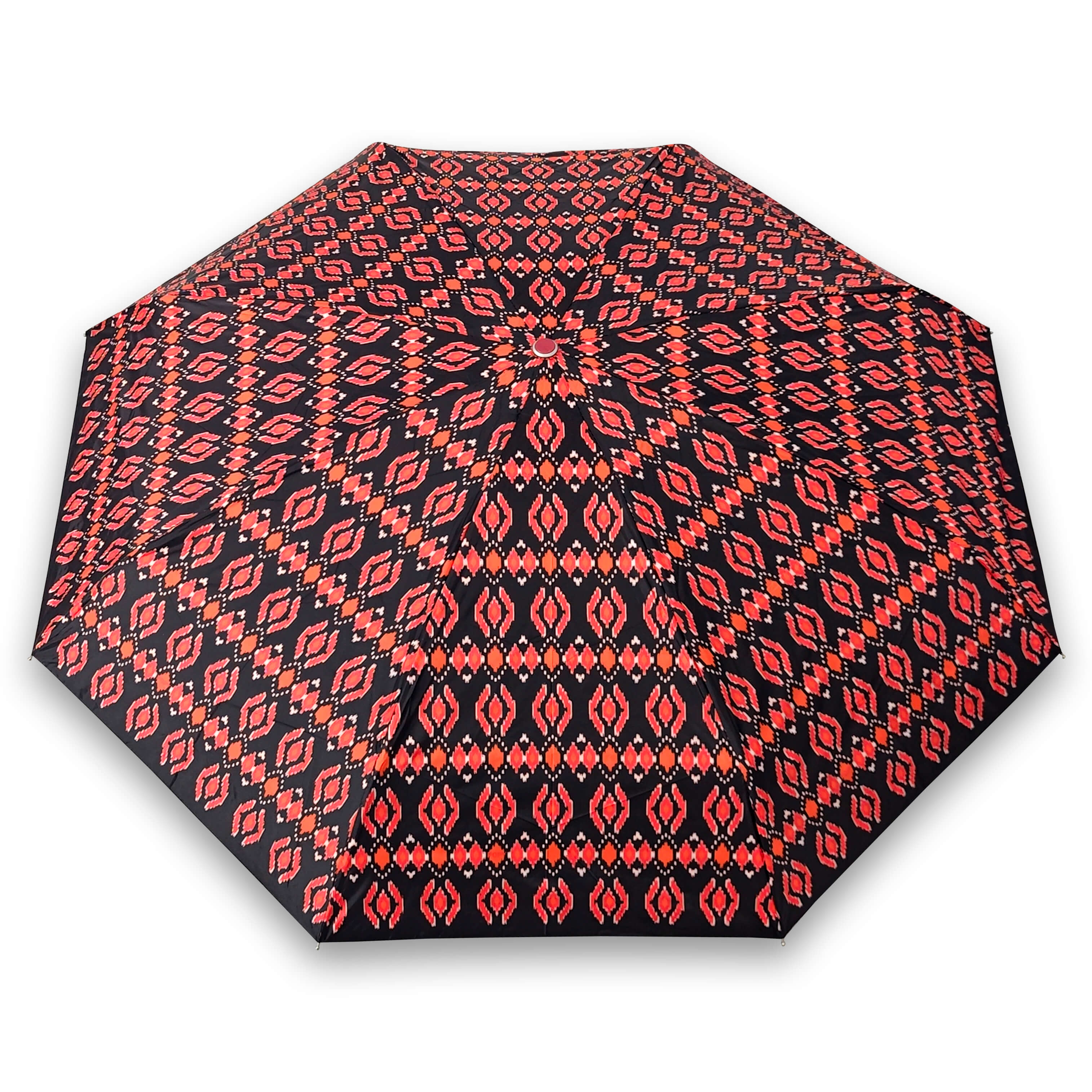 Popy Nano 5 Fold Printed Umbrella With Silver Coating