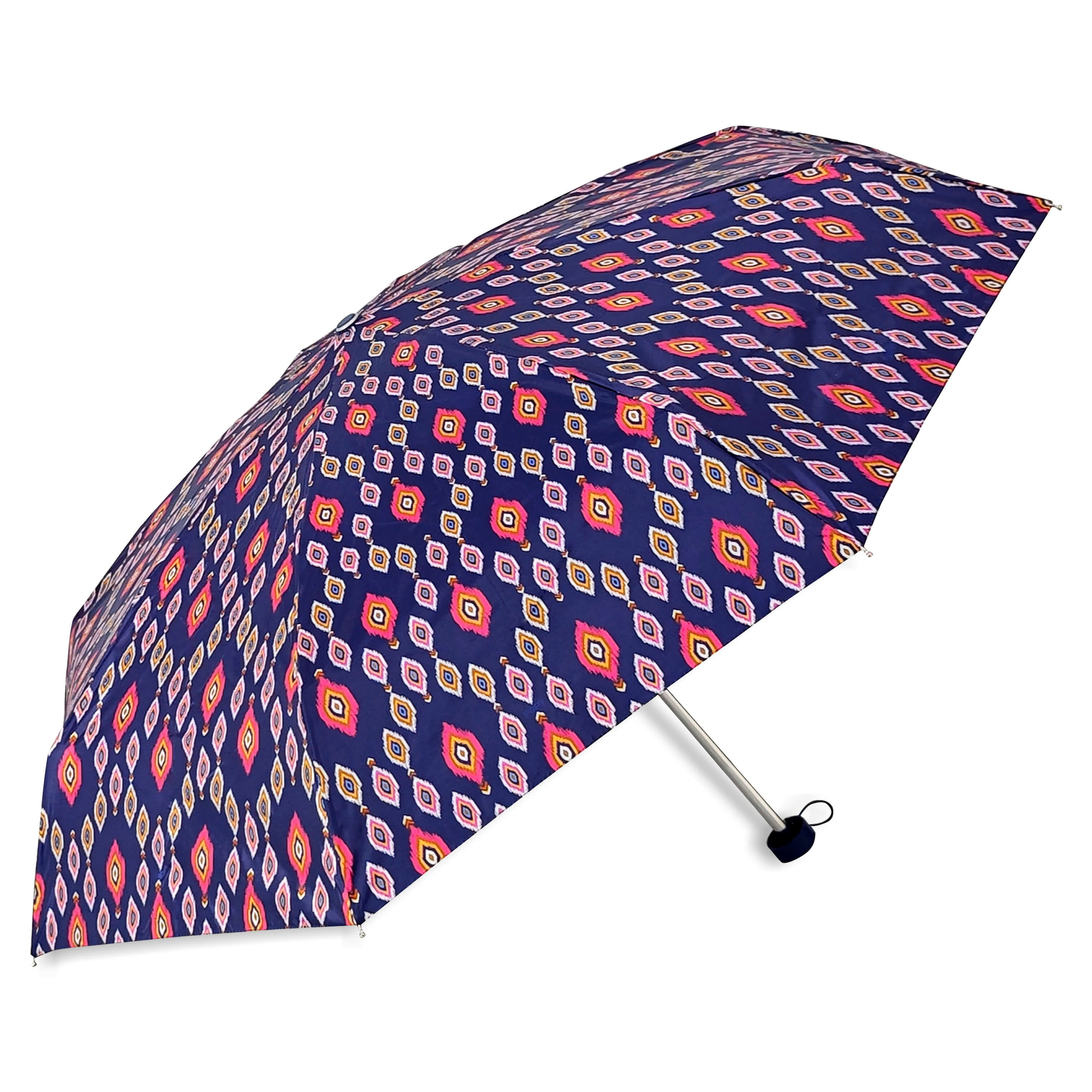 Popy Nano 5 Fold Printed Umbrella With Silver Coating