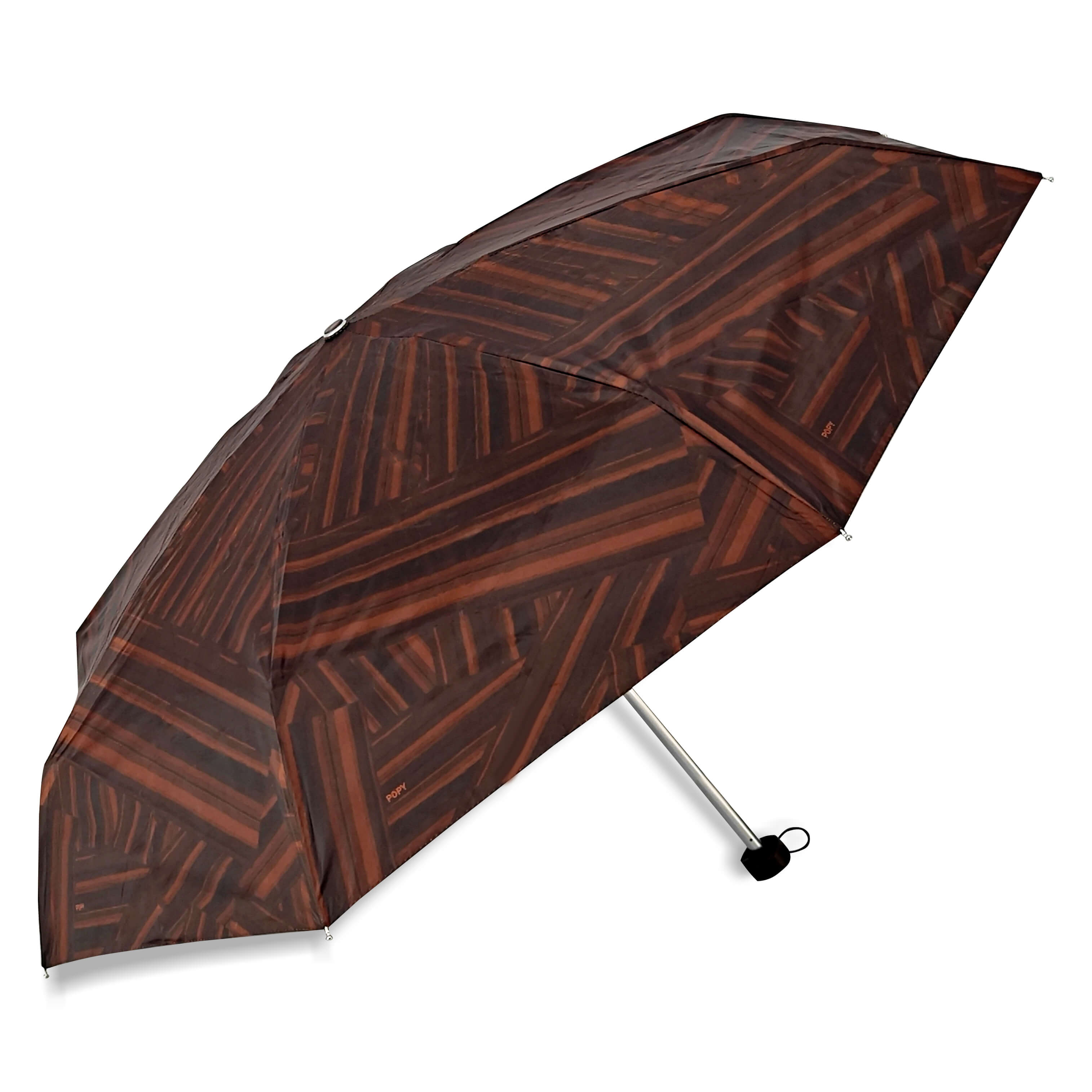 Popy Nano 5 Fold Printed Umbrella With Silver Coating