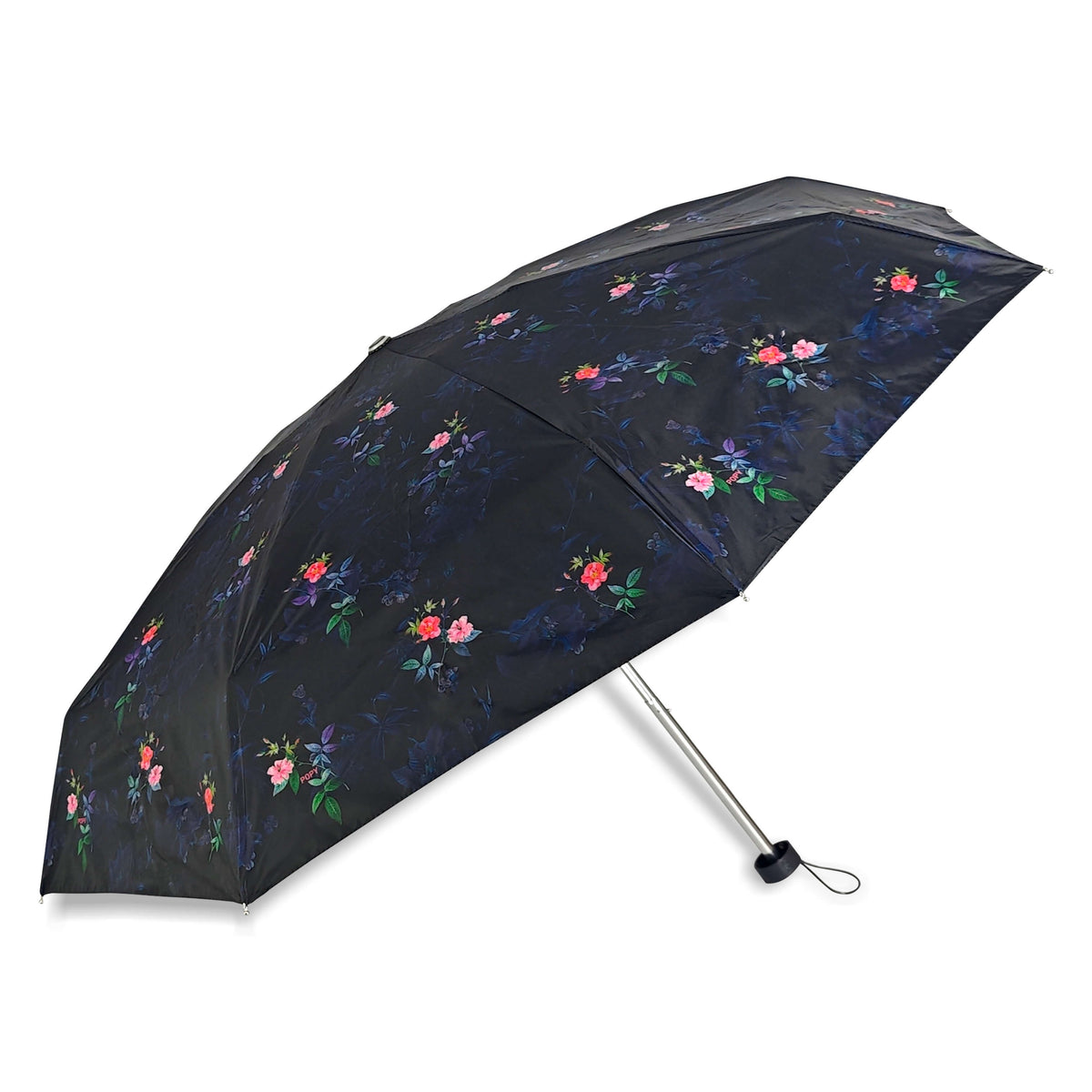 Popy Nano 5 Fold Printed Umbrella With Silver Coating