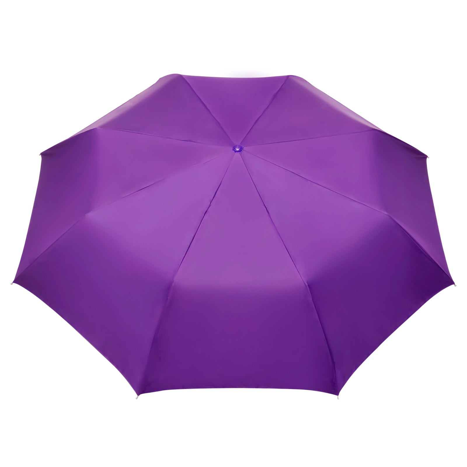BUSH SILVER 3 FOLD SOLID COLOUR UMBRELLA