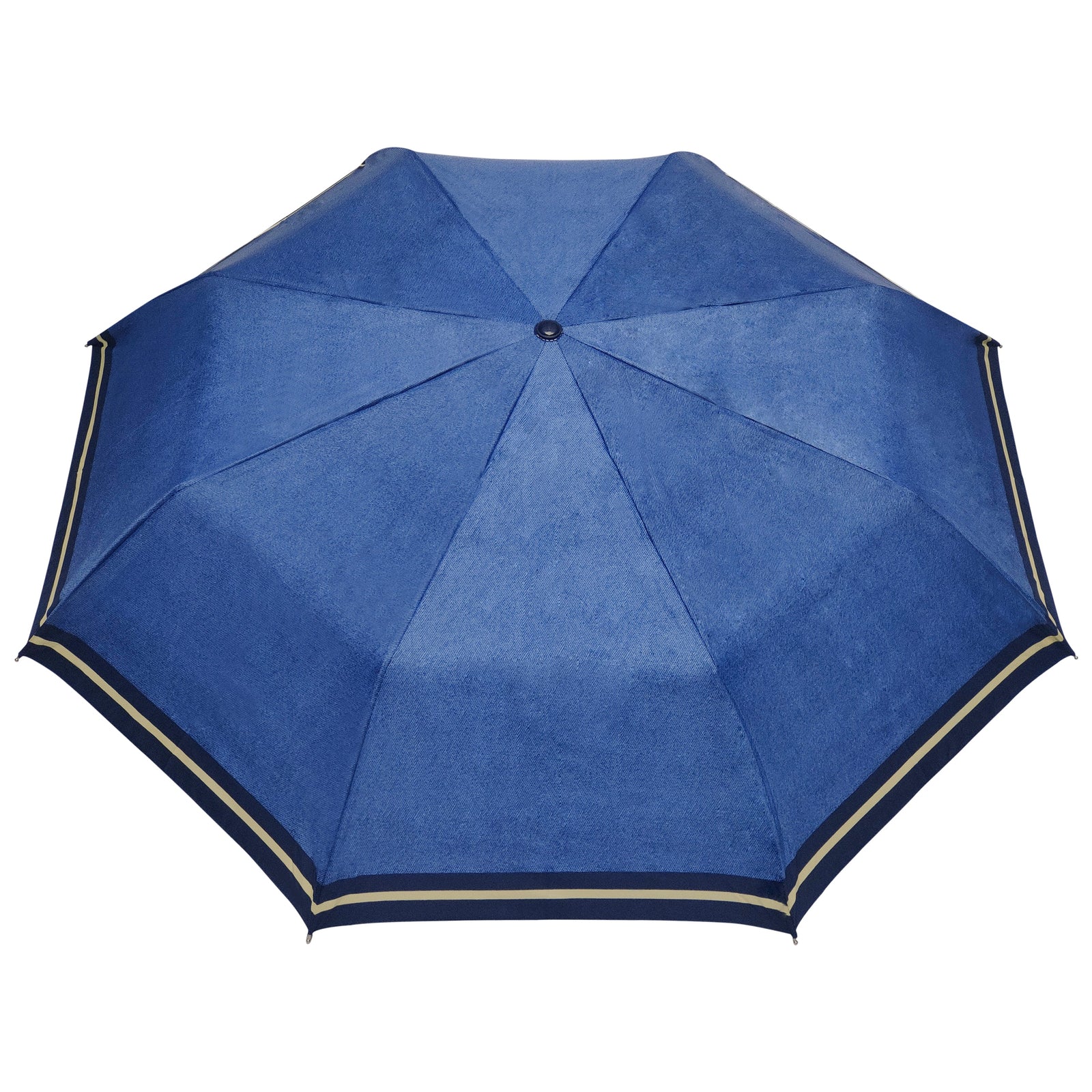JEANS 3 FOLD UMBRELLA WITH SILVER COATING