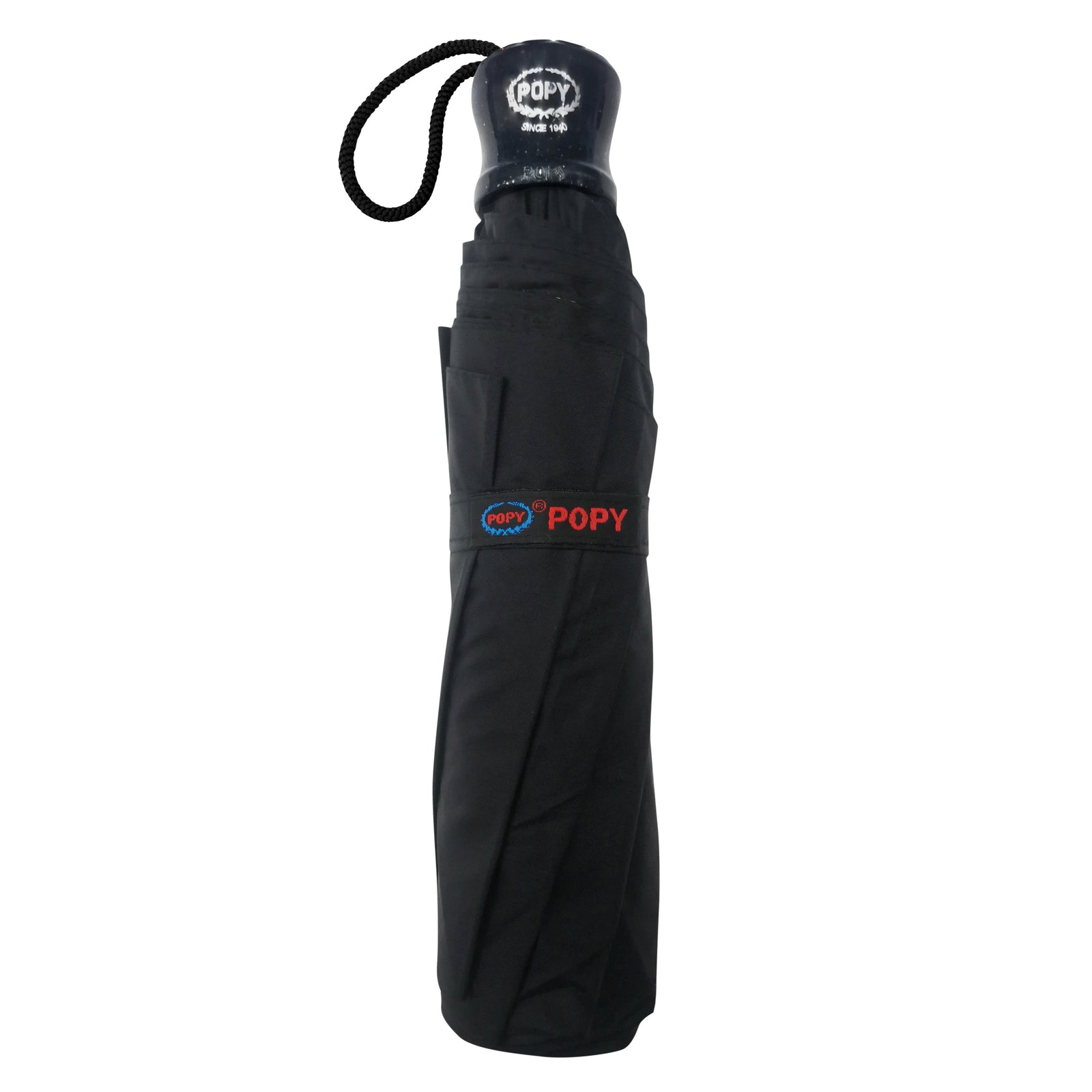BUSH SILVER 3 FOLD SOLID COLOUR UMBRELLA