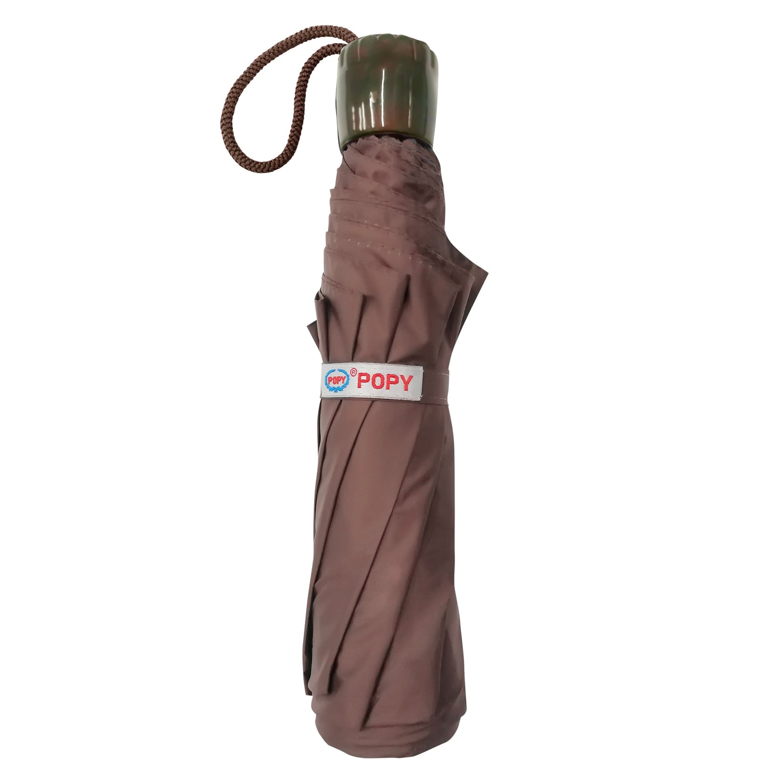 BUSH SILVER 3 FOLD SOLID COLOUR UMBRELLA