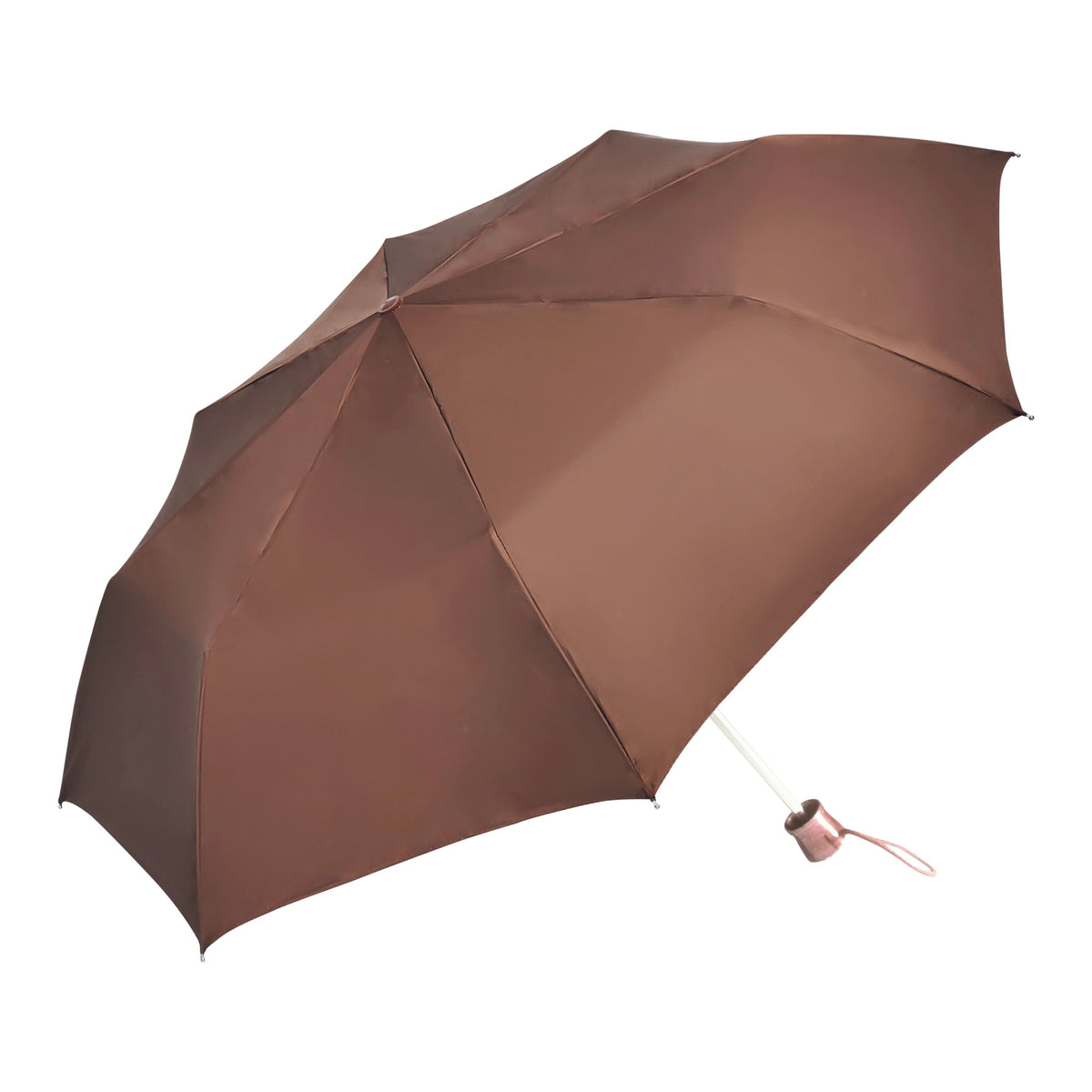 BUSH SILVER 3 FOLD SOLID COLOUR UMBRELLA