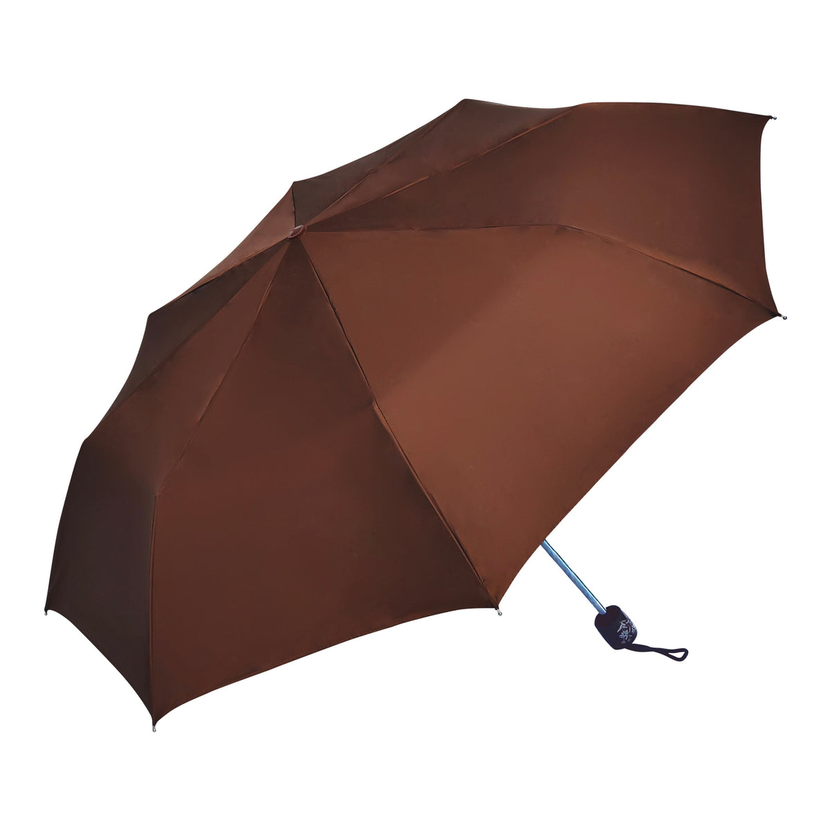 CHERRY 3FOLD SOLID COLOUR UMBRELLA WITH SILVER COATING