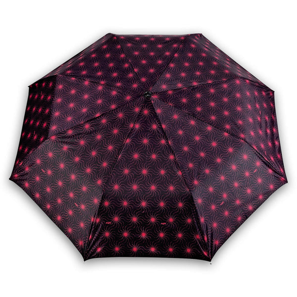DOTS SILVER 3FOLD UMBRELLA