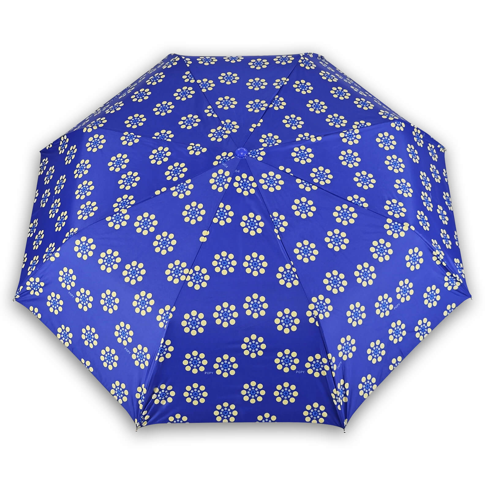 DOTS SILVER 3FOLD UMBRELLA