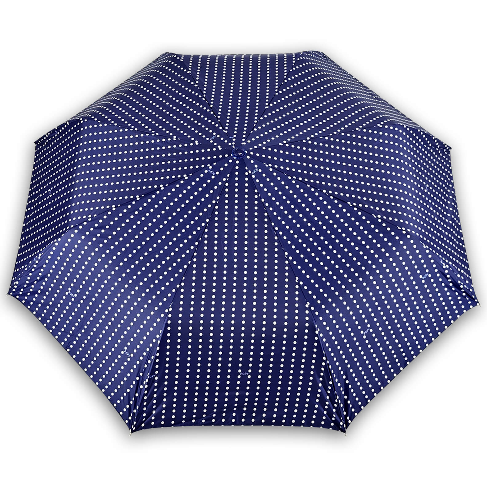DOTS SILVER 3FOLD UMBRELLA