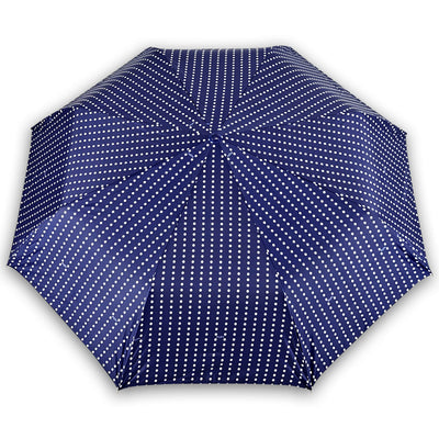 DOTS SILVER 3FOLD UMBRELLA