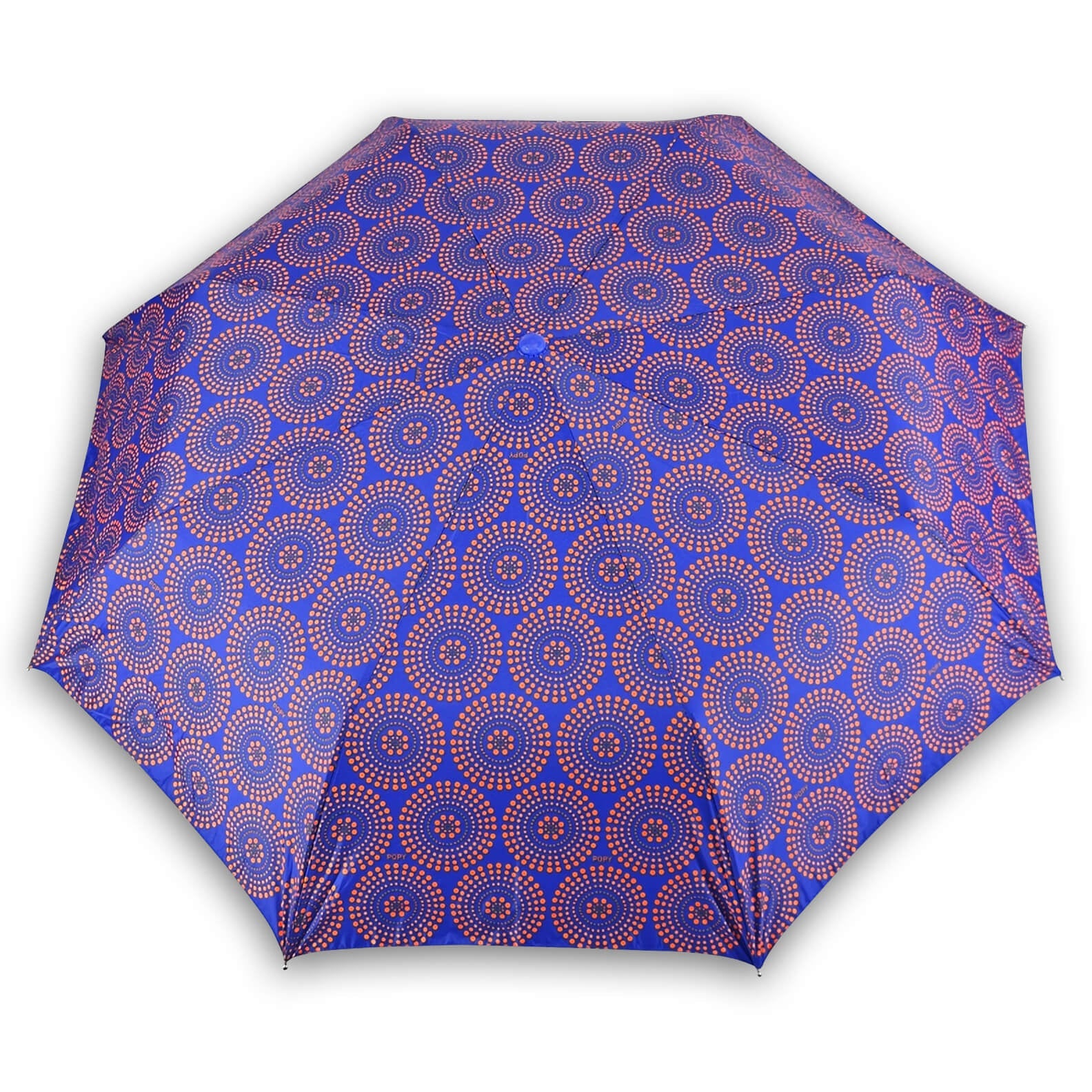 DOTS SILVER 3FOLD UMBRELLA