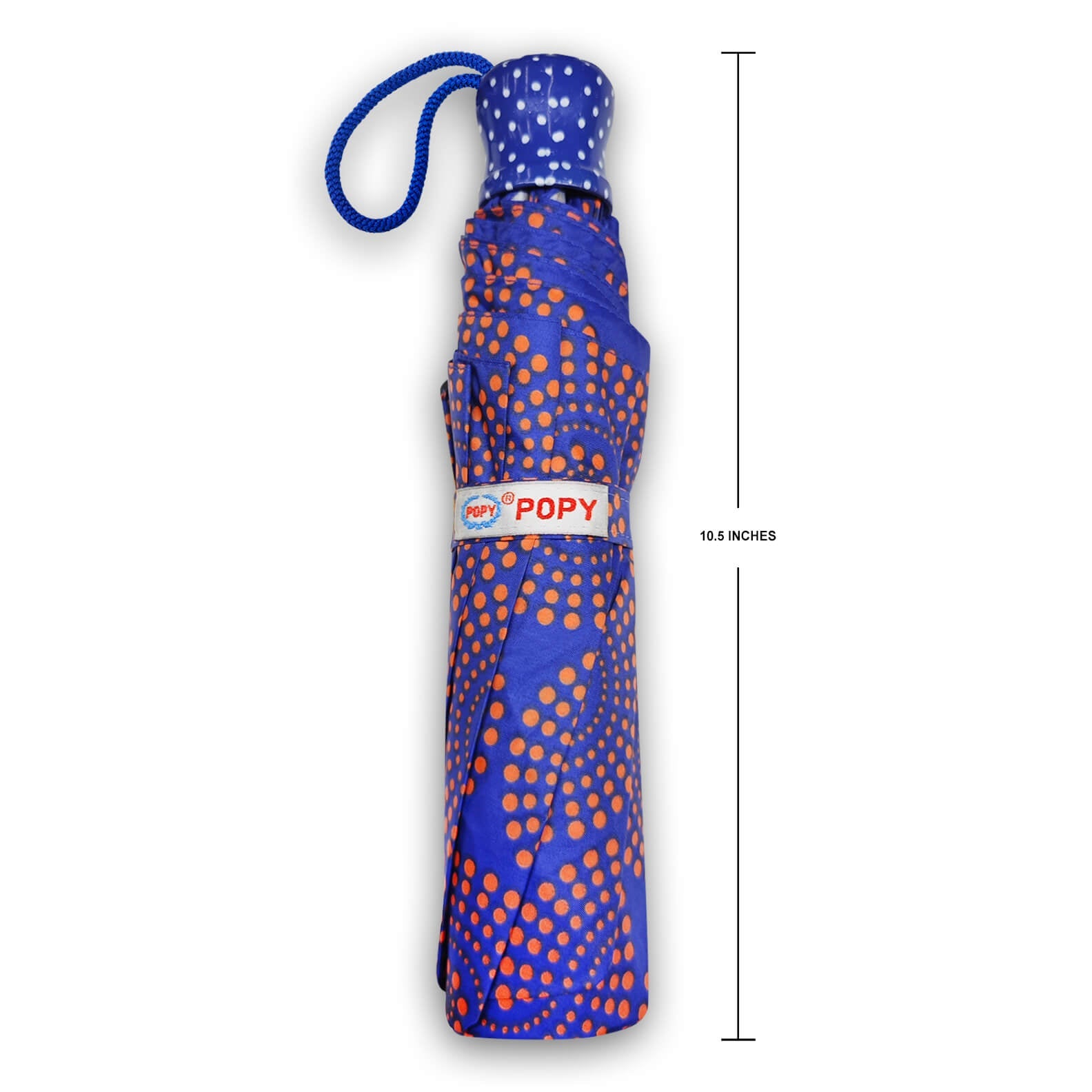 DOTS SILVER 3FOLD UMBRELLA