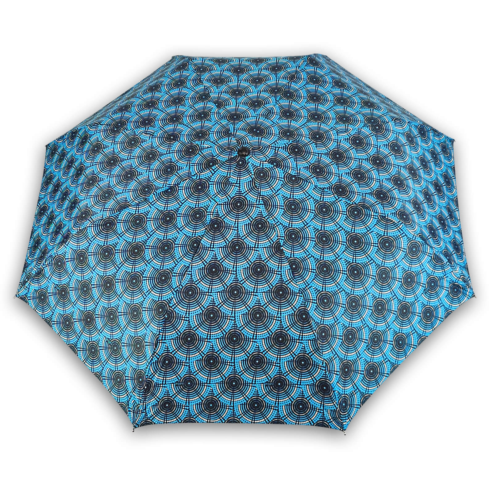 DOTS SILVER 3FOLD UMBRELLA