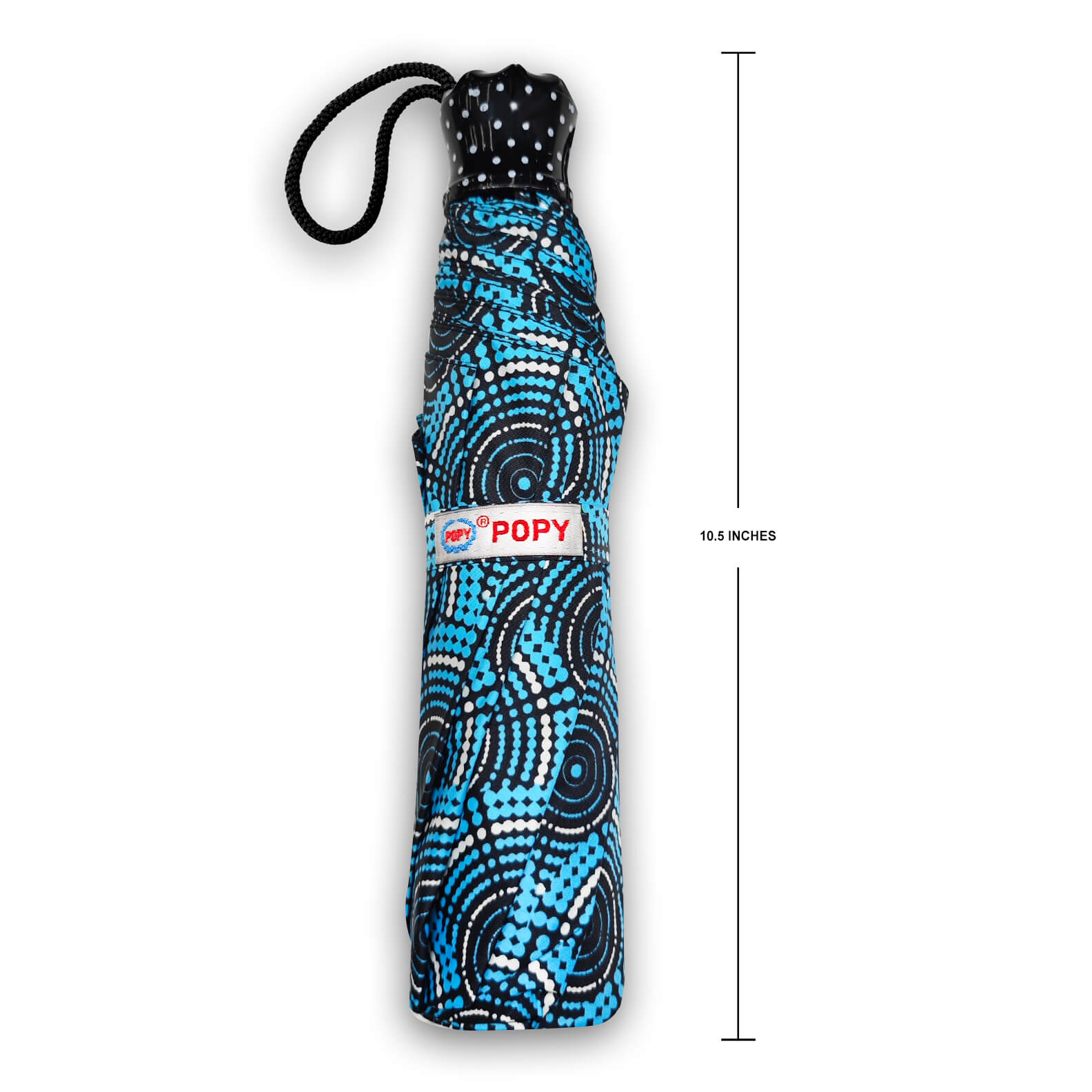 DOTS SILVER 3FOLD UMBRELLA