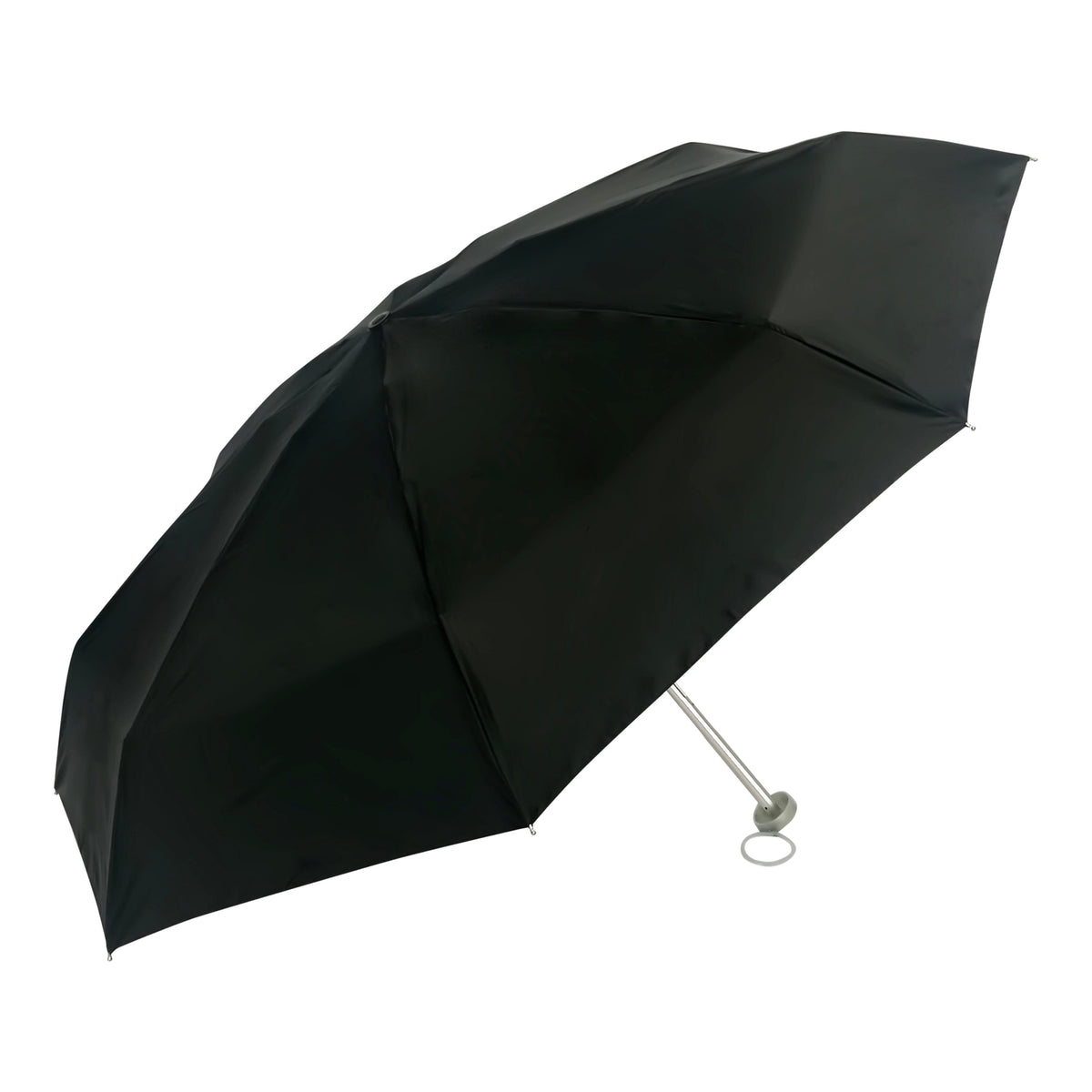 POPY NANO 5 FOLD SOLID COLOUR UMBRELLA WITH SILVER COATING