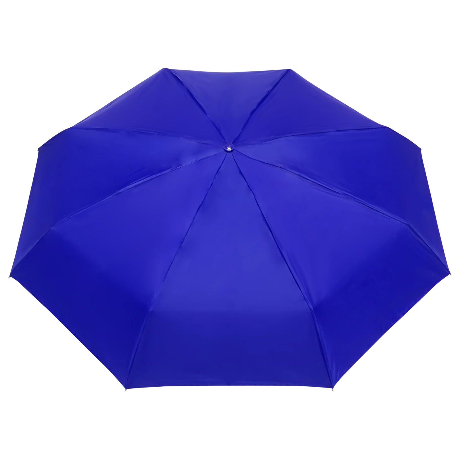 POPY NANO 5 FOLD SOLID COLOUR UMBRELLA WITH SILVER COATING