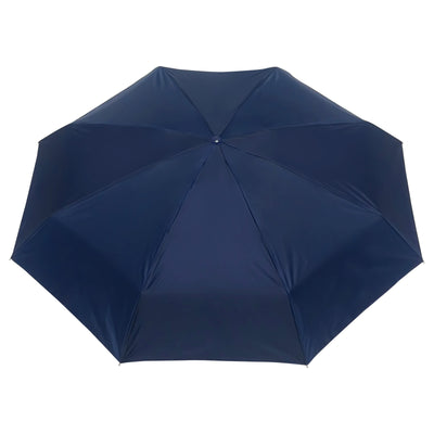 POPY NANO 5 FOLD SOLID COLOUR UMBRELLA WITH SILVER COATING
