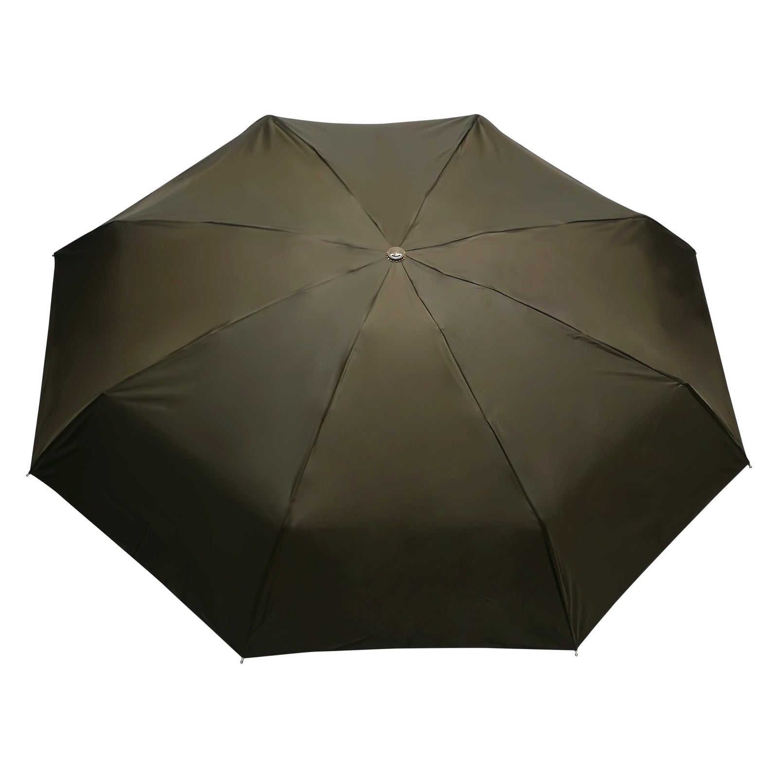 POPY NANO 5 FOLD SOLID COLOUR UMBRELLA WITH SILVER COATING