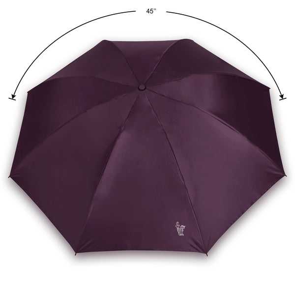 POPY CS20 REVERSE FOLDING 3 FOLD UMBRELLA WITH AUTO OPEN AND CLOSE