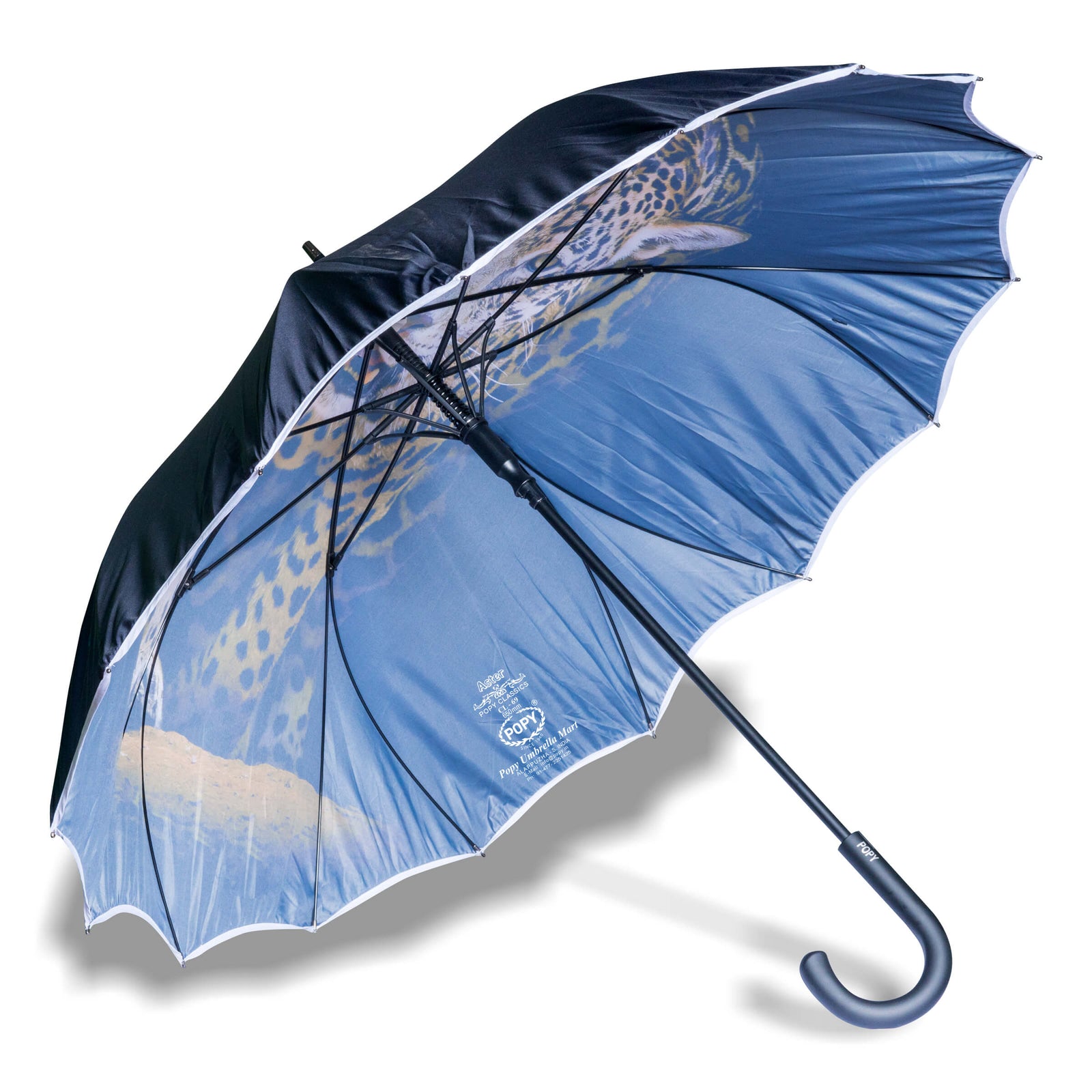 ASTER STRAIGHT UMBRELLA WITH ALL OVER PRINT AND AUTO OPEN