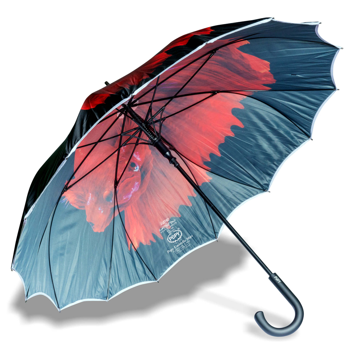 ASTER STRAIGHT UMBRELLA WITH ALL OVER PRINT AND AUTO OPEN