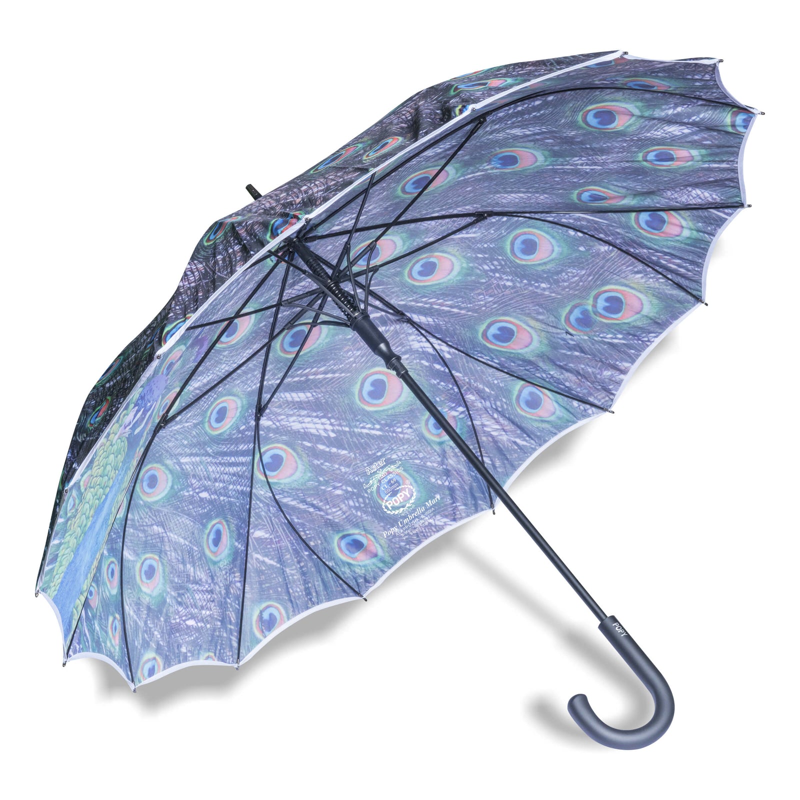 ASTER STRAIGHT UMBRELLA WITH ALL OVER PRINT AND AUTO OPEN