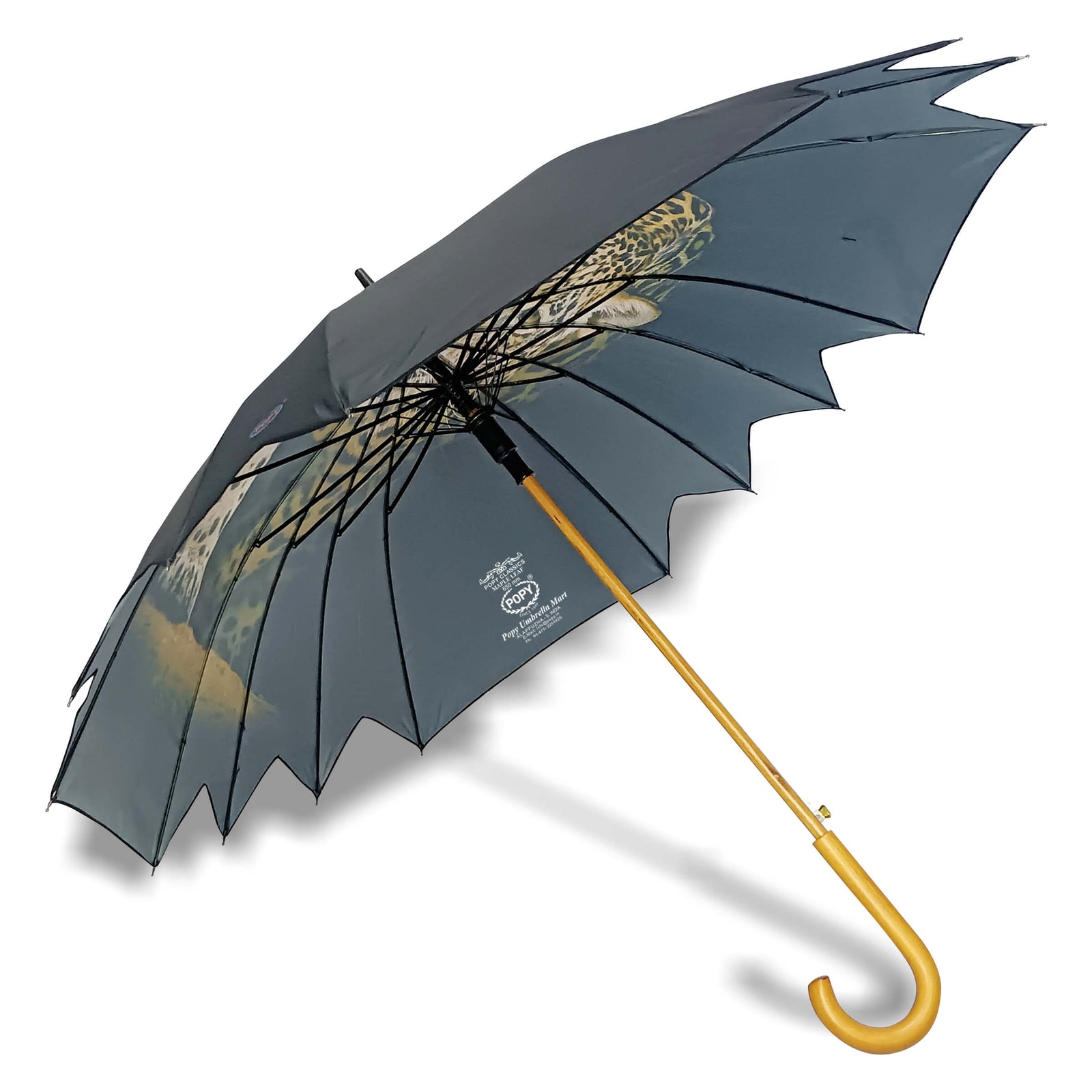 MAPLE STRAIGHT UMBRELLA WITH ALL OVER PRINT AND AUTO OPEN
