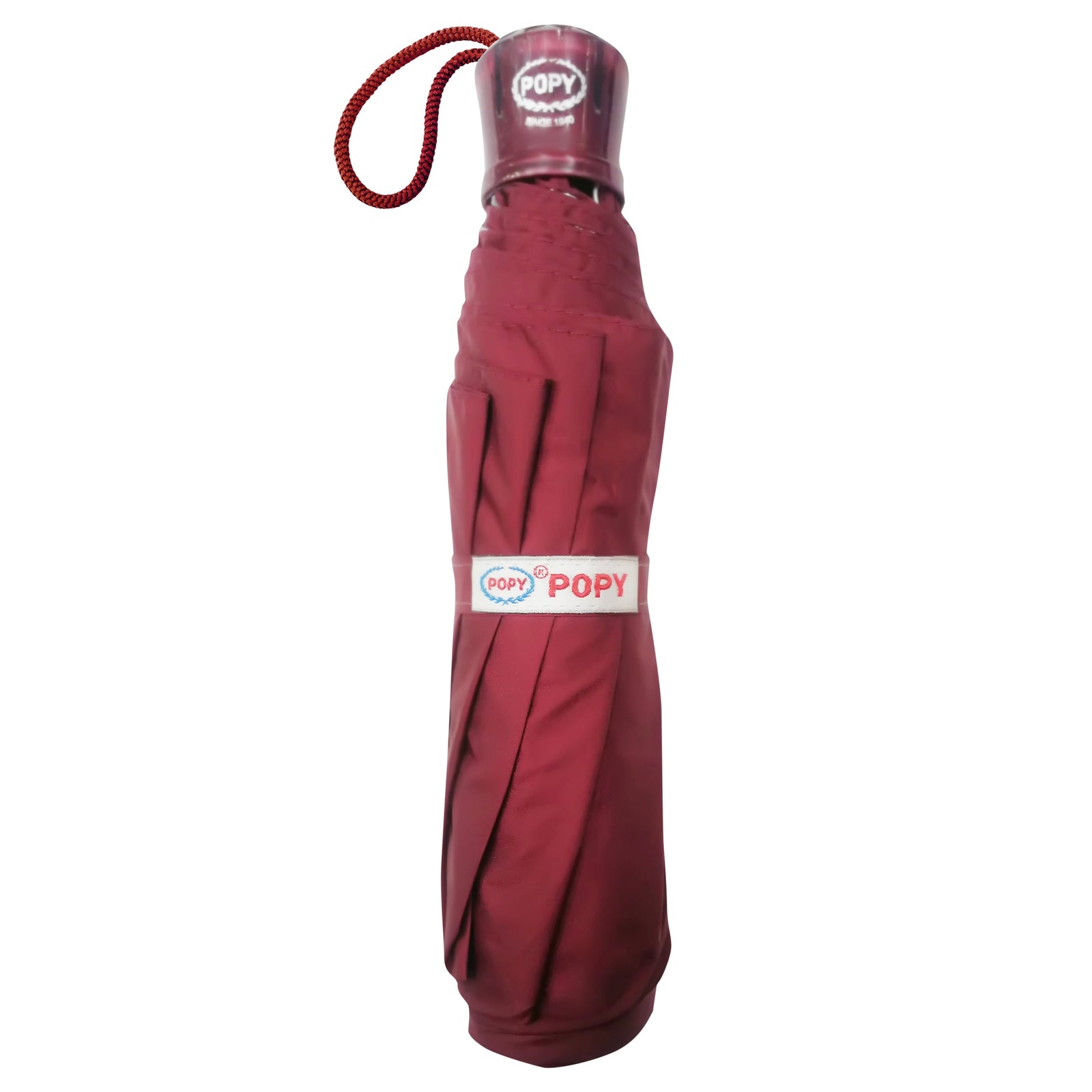BUSH SILVER 3 FOLD SOLID COLOUR UMBRELLA